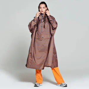 Breton Blue Adult Rain Poncho by Rainkiss