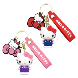 Hello Kitty 3D Character Keyring (2 Colours) by Take Care