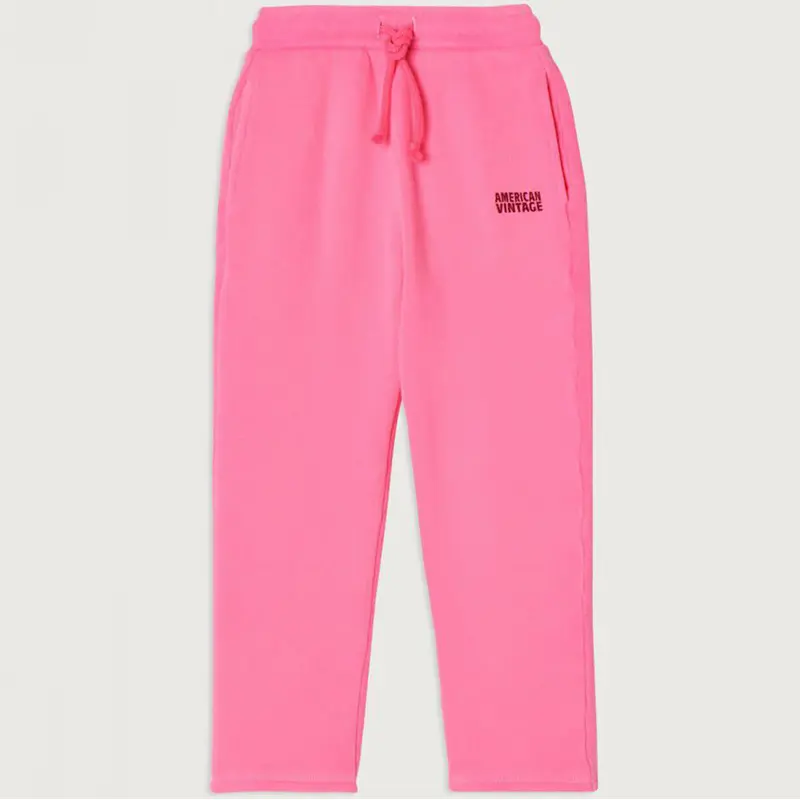 Izubird Kid's Joggers in Pink Fluo by American Vintage