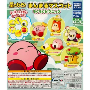 Kirby Mogu Mogu Picnic Gachapon Capsule Collectible by Takara Tomy