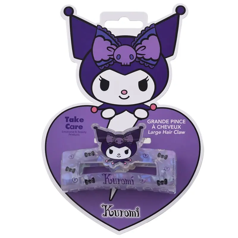 Kuromi Large Hair Clip by Take Care