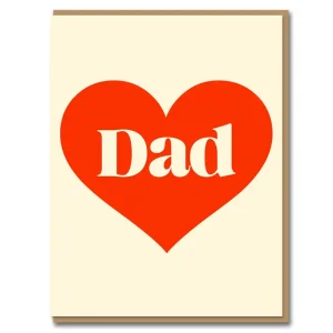 Love Dad Greetings Card by 1973