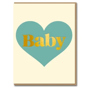 New Baby Greetings Card in Mint by 1973