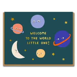 New Baby Welcome Greetings Card by Aless Baylis for 1973