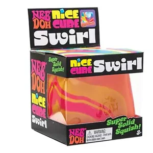 Nice Cube Swirl Needoh Squishy Toy by Schylling