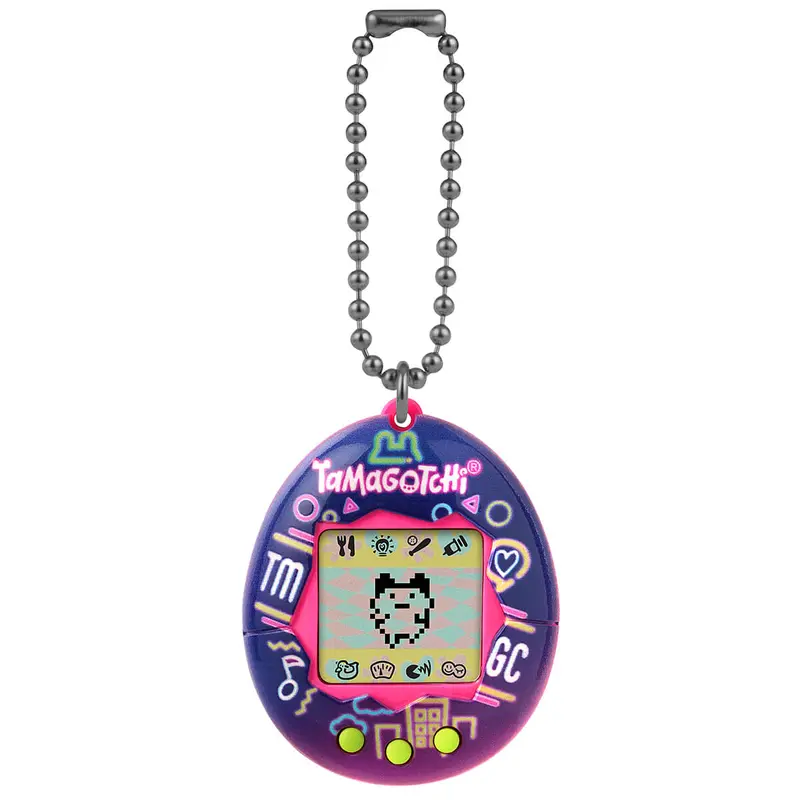 Original Tamagotchi (Gen 1) in Neon Lights by Bandai