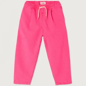 Rygybay Kid's Trousers in Fluo Geranium by American Vintage