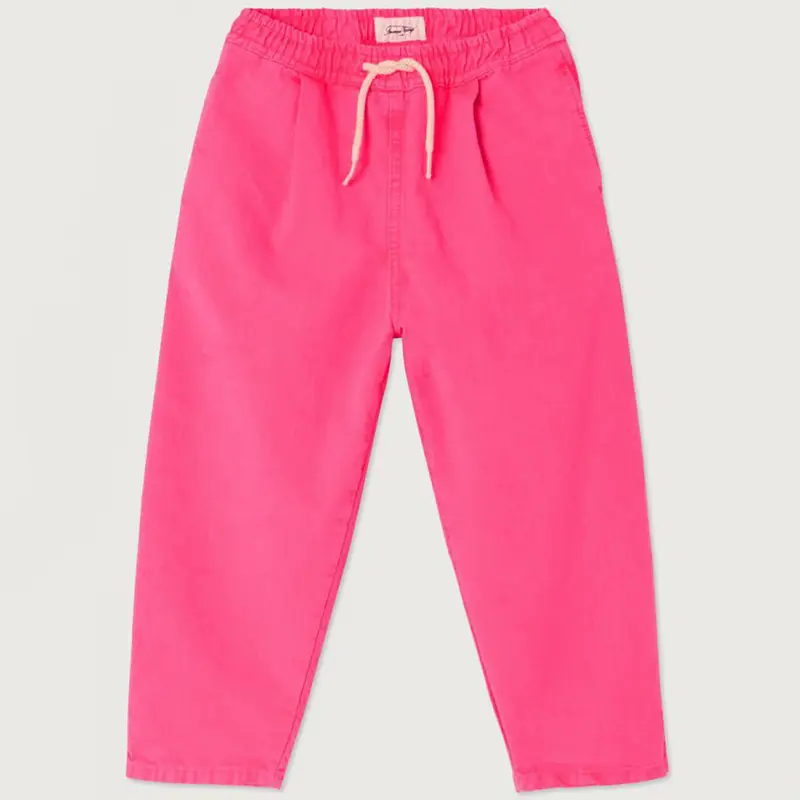 Rygybay Kid's Trousers in Fluo Geranium by American Vintage