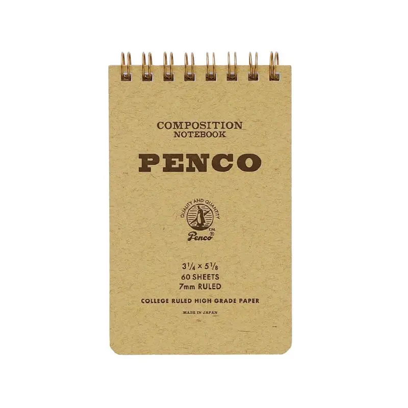 Small Coil Notepad in Natural by Hightide Penco