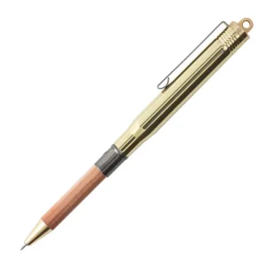 Solid Brass Ballpoint Pen by Traveler's Company