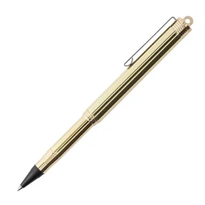 Solid Brass Rollerball Pen by Traveler's Company
