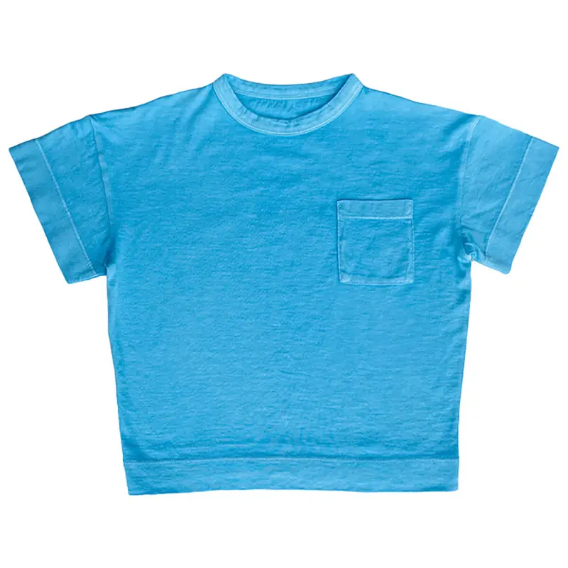 Traeth Tee in Cerulean Blue by Mabli
