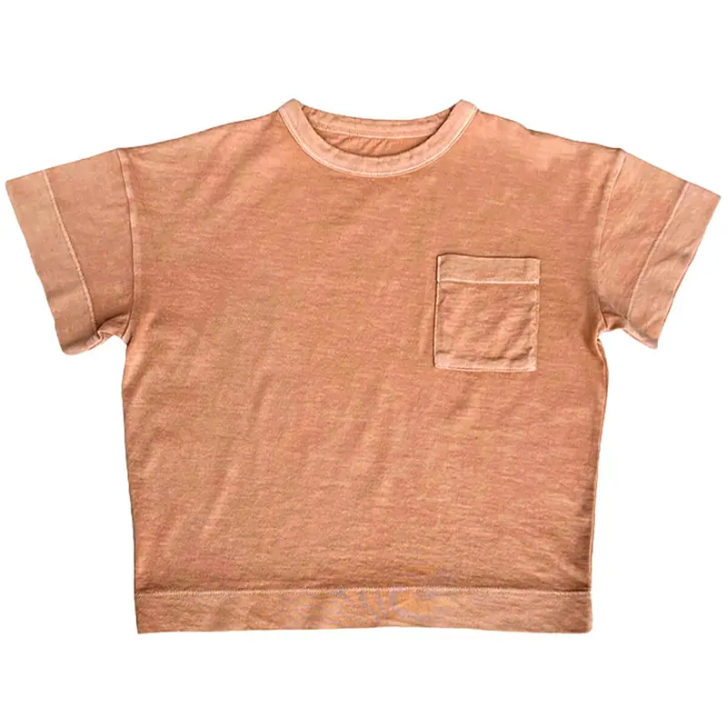 Traeth Tee in Terracotta by Mabli
