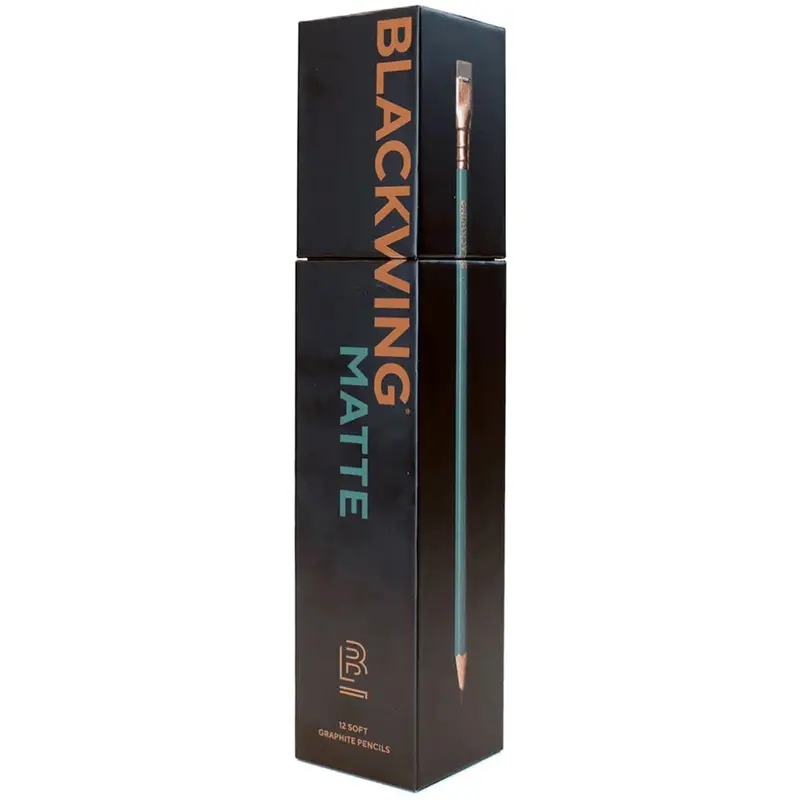 Blackwing Matte Green Pencils (Box of 12) by Blackwing