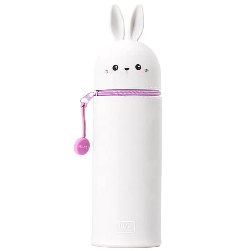 Bunny Kawaii Two In One Silicone Pencil Case by Legami