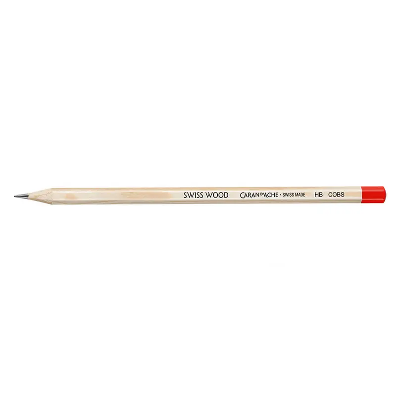 Caran d'Ache Graphite Pencil in Swiss Wood HB by Caran d'Ache
