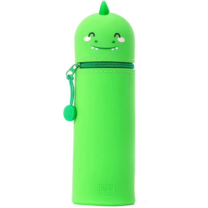 Dino Kawaii Two In One Silicone Pencil Case by Legami