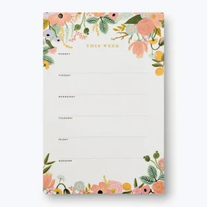 Garden Party Memo Notepad in Pastel by Rifle Paper Co.