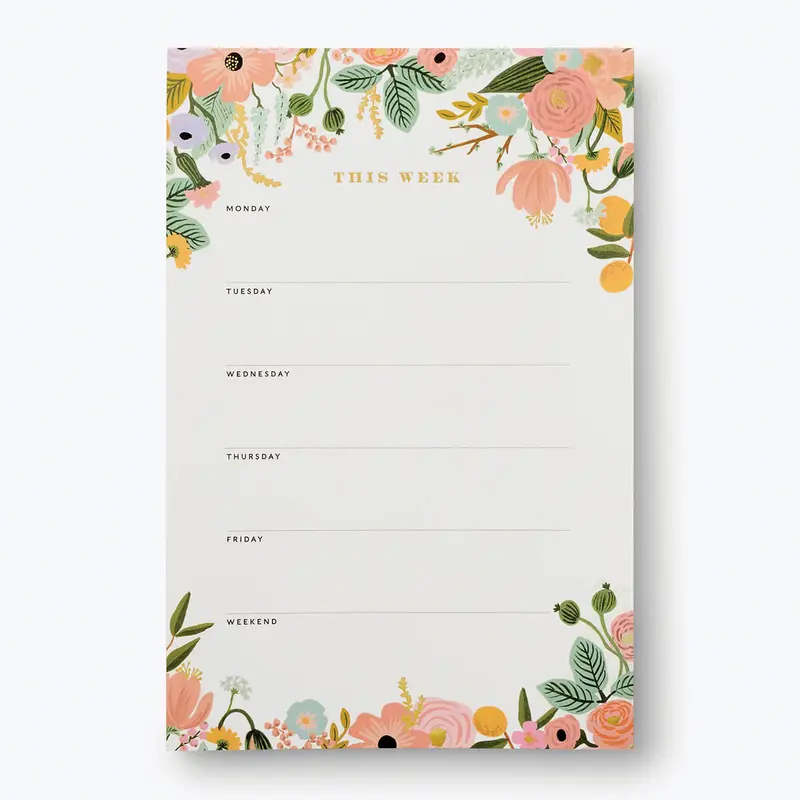 Garden Party Memo Notepad in Pastel by Rifle Paper Co.