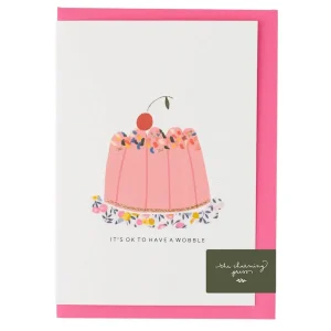 Liberty Jelly Greetings Card in Wiltshire Bud Liberty Print by The Charming Press