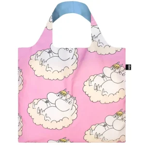 Moomin Cloud Recycled Shopping Bag by Loqi