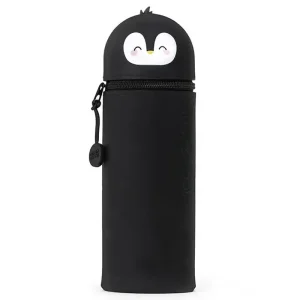 Penguin Kawaii Two In One Silicone Pencil Case by Legami