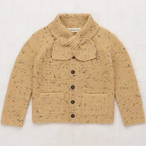 Scout Cardigan in Camel Confetti by Misha & Puff - Last Ones In Stock - 5-8 Years
