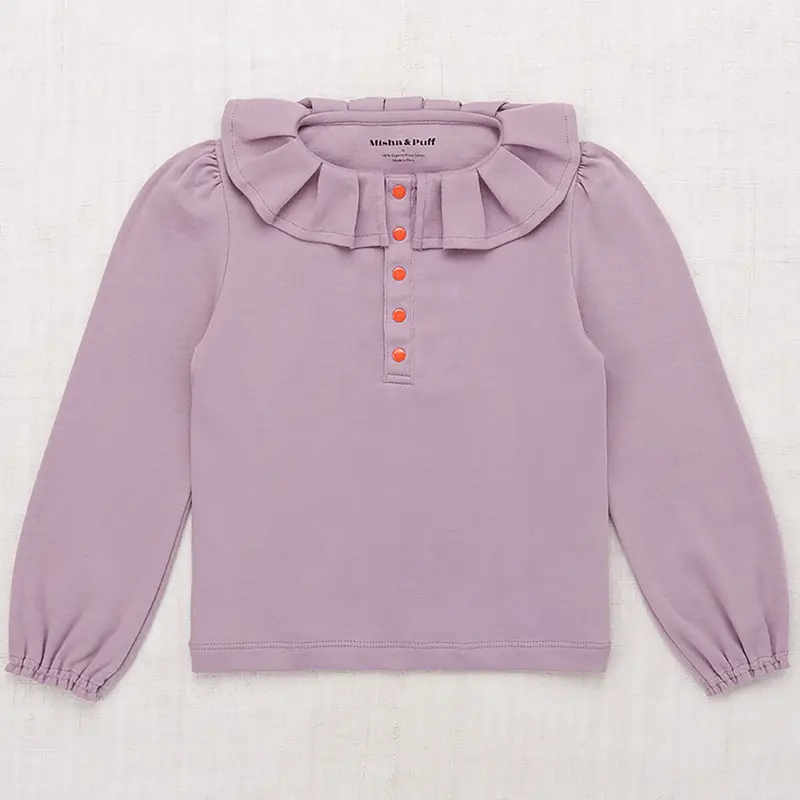 Ulla Top in Periwinkle by Misha & Puff - Last Ones In Stock - 5-10 Years