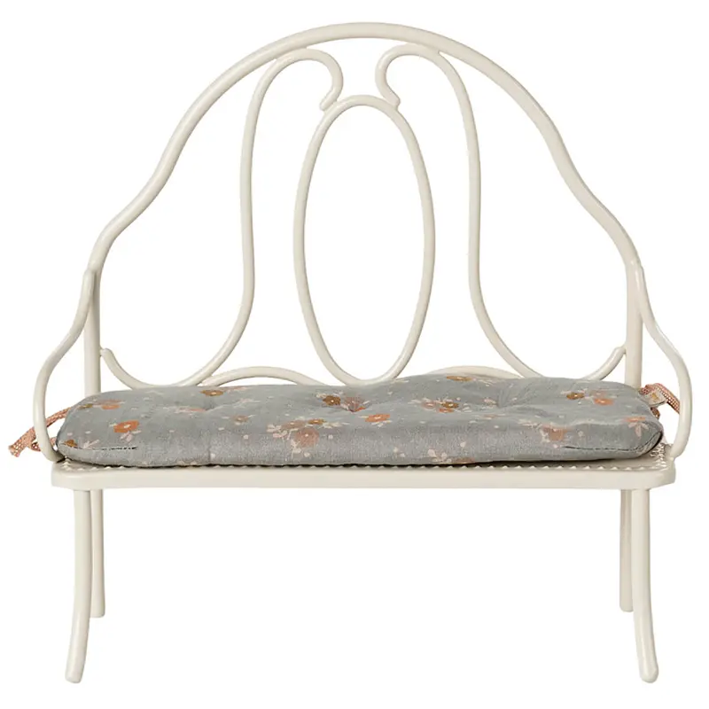 Vintage Bench in Off White by Maileg