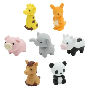 Zoo Animals Puzzle Eraser by Iwako Japan