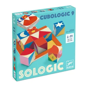 Cubologic 9 Sologic Game by Djeco