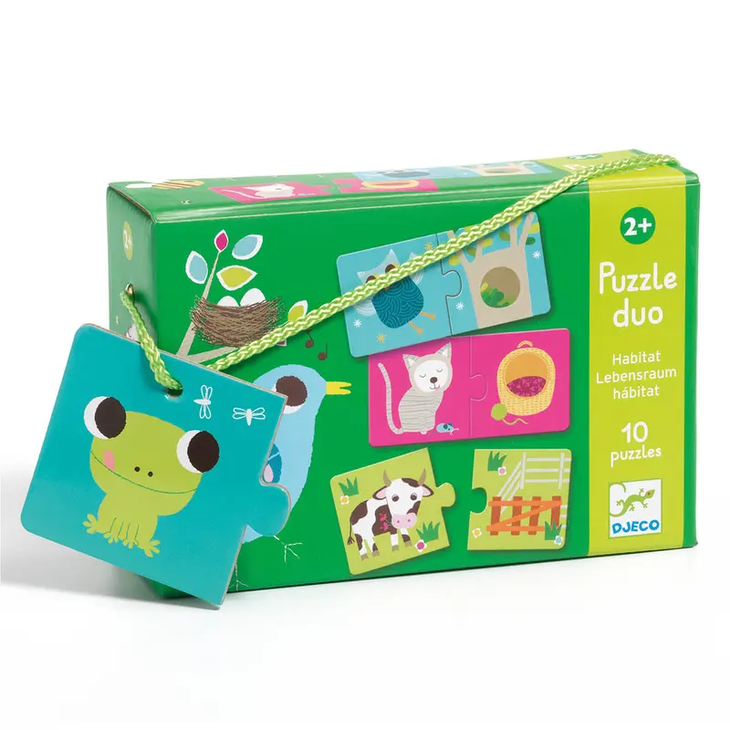 Habitat Puzzle Duo by Djeco