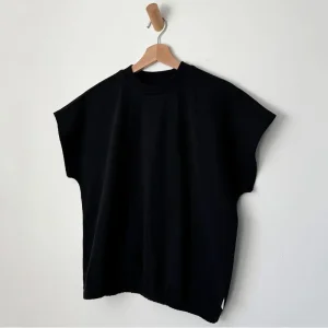 Jeanne Tee in Almost Black by Le Bon Shoppe