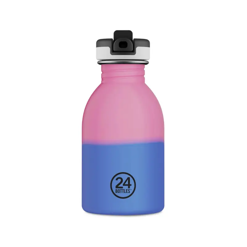 Kid's Bottle (250ml) REactive in Pink and Blue by 24 Bottles