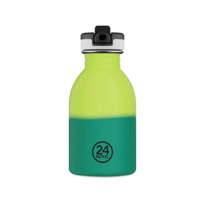 Kid's Bottle (250ml) REactive in Yellow and Green by 24 Bottles