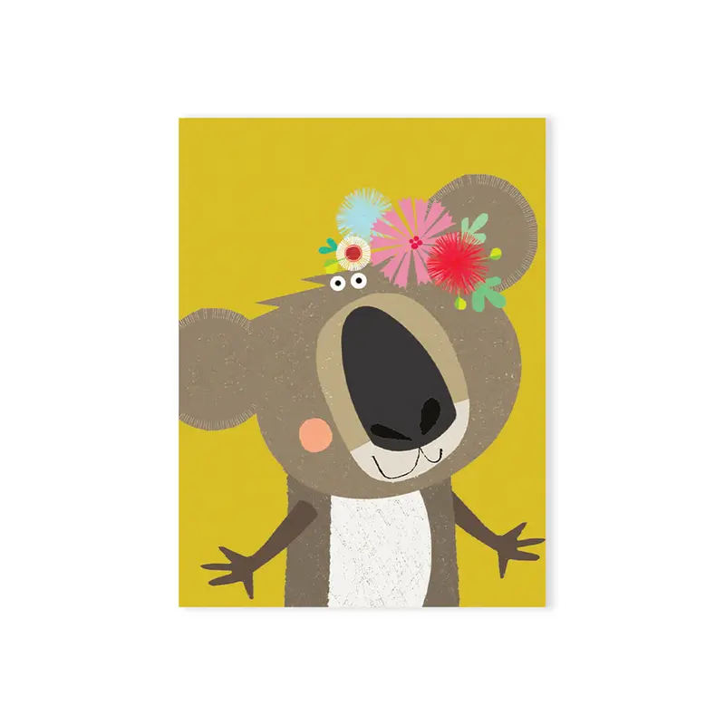 Mini Koala Birthday Greetings Card by Kali Stileman Cards