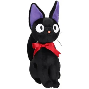 Studio Ghibli Sitting Jiji Plush (32cm) by Sun Arrow