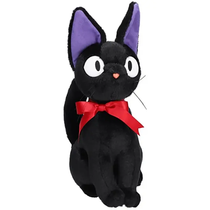 Studio Ghibli Sitting Jiji Plush (32cm) by Sun Arrow