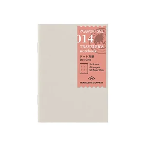 Traveler's Notebook Passport Size Dot Grid Refill 014 by Traveler's Company