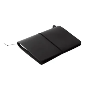 Traveler's Notebook Passport Size in Black by Traveler's Company