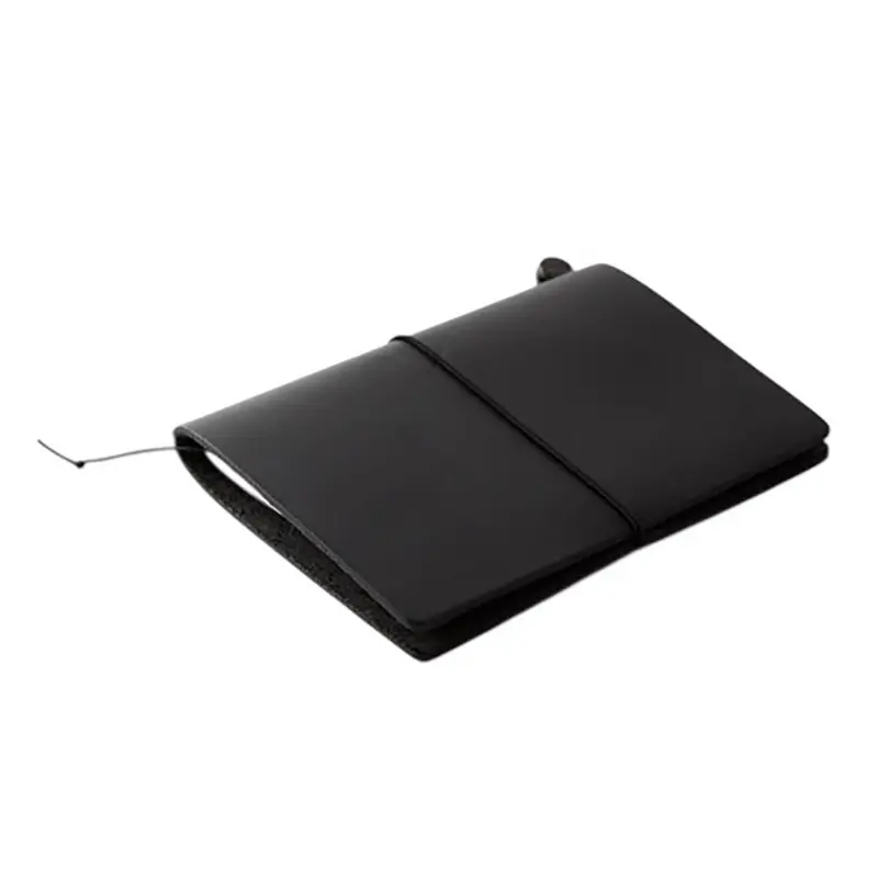 Traveler's Notebook Passport Size in Black by Traveler's Company