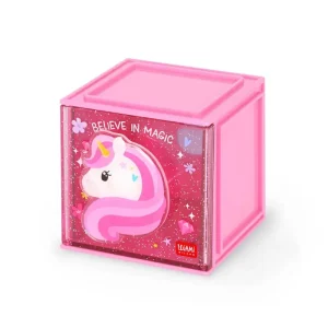 Unicorn Stackable Desk Storage Box by Legami