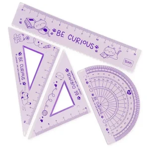 You Rule! Kitty Geometry Set by Legami