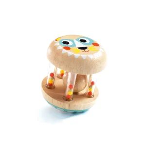BabyShaki Wooden Rattle by Djeco