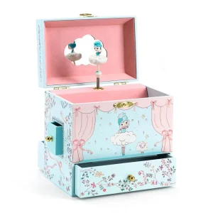 Ballerina On Stage Music Box by Djeco