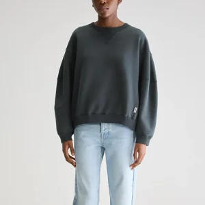 Flips Oversized Sweatshirt in Pirate by Bellerose - Last One In Stock - UK 10