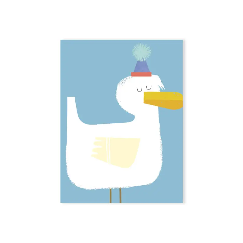 Mini Duck Birthday Greetings Card by Kali Stileman Cards