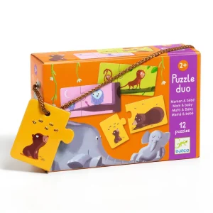Mom And Baby Puzzle Duo by Djeco
