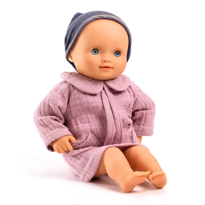 Pomea Baby Dahlia Doll in Purple by Djeco