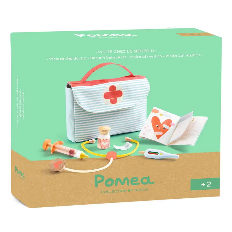 Pomea Visit To The Doctor Role Play Set by Djeco